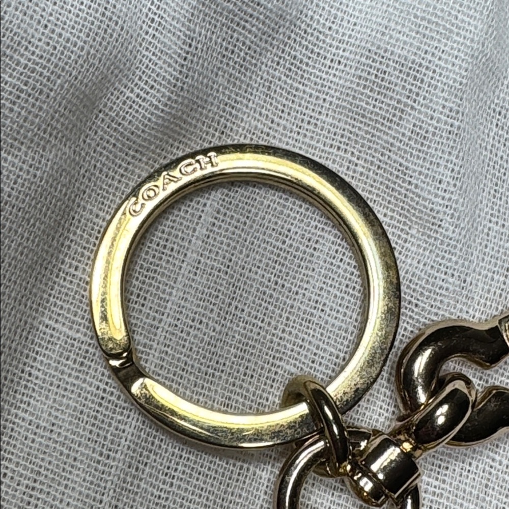 COACH STAR BAG CHARM KEY CHAIN WITH DUST BAG - Picture 5 of 10